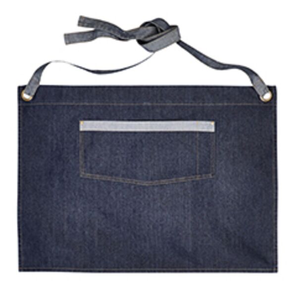 Unisex Domain Contrast Denim Waist Apron Thumbnail