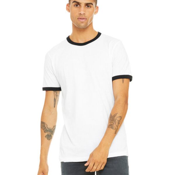 Men's Jersey Short-Sleeve Ringer T-Shirt Thumbnail