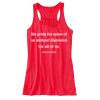 Ladies' Flowy Racerback Tank Thumbnail