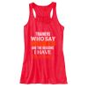 Ladies' Flowy Racerback Tank Thumbnail