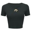 Ladies' Poly-Cotton Crop T-Shirt Thumbnail