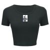 Ladies' Poly-Cotton Crop T-Shirt Thumbnail