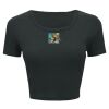 Ladies' Poly-Cotton Crop T-Shirt Thumbnail