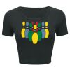Ladies' Poly-Cotton Crop T-Shirt Thumbnail