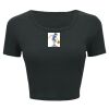 Ladies' Poly-Cotton Crop T-Shirt Thumbnail