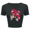 Ladies' Poly-Cotton Crop T-Shirt Thumbnail