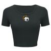 Ladies' Poly-Cotton Crop T-Shirt Thumbnail