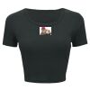 Ladies' Poly-Cotton Crop T-Shirt Thumbnail