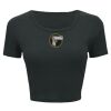 Ladies' Poly-Cotton Crop T-Shirt Thumbnail
