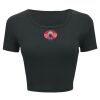 Ladies' Poly-Cotton Crop T-Shirt Thumbnail
