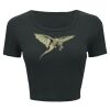 Ladies' Poly-Cotton Crop T-Shirt Thumbnail