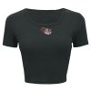 Ladies' Poly-Cotton Crop T-Shirt Thumbnail