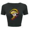 Ladies' Poly-Cotton Crop T-Shirt Thumbnail