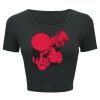 Ladies' Poly-Cotton Crop T-Shirt Thumbnail