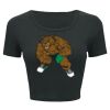 Ladies' Poly-Cotton Crop T-Shirt Thumbnail