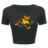 Ladies' Poly-Cotton Crop T-Shirt Thumbnail