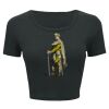 Ladies' Poly-Cotton Crop T-Shirt Thumbnail