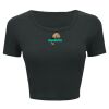 Ladies' Poly-Cotton Crop T-Shirt Thumbnail
