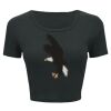 Ladies' Poly-Cotton Crop T-Shirt Thumbnail