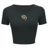 Ladies' Poly-Cotton Crop T-Shirt Thumbnail