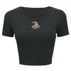 Ladies' Poly-Cotton Crop T-Shirt Thumbnail