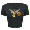 Ladies' Poly-Cotton Crop T-Shirt Thumbnail