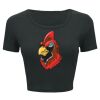 Ladies' Poly-Cotton Crop T-Shirt Thumbnail