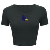Ladies' Poly-Cotton Crop T-Shirt Thumbnail