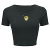 Ladies' Poly-Cotton Crop T-Shirt Thumbnail