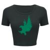 Ladies' Poly-Cotton Crop T-Shirt Thumbnail