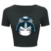 Ladies' Poly-Cotton Crop T-Shirt Thumbnail