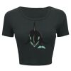 Ladies' Poly-Cotton Crop T-Shirt Thumbnail