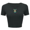Ladies' Poly-Cotton Crop T-Shirt Thumbnail