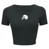 Ladies' Poly-Cotton Crop T-Shirt Thumbnail