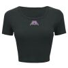 Ladies' Poly-Cotton Crop T-Shirt Thumbnail