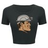 Ladies' Poly-Cotton Crop T-Shirt Thumbnail
