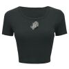 Ladies' Poly-Cotton Crop T-Shirt Thumbnail