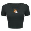 Ladies' Poly-Cotton Crop T-Shirt Thumbnail