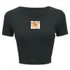 Ladies' Poly-Cotton Crop T-Shirt Thumbnail
