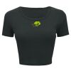 Ladies' Poly-Cotton Crop T-Shirt Thumbnail