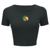 Ladies' Poly-Cotton Crop T-Shirt Thumbnail