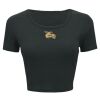 Ladies' Poly-Cotton Crop T-Shirt Thumbnail