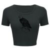 Ladies' Poly-Cotton Crop T-Shirt Thumbnail