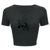 Ladies' Poly-Cotton Crop T-Shirt Thumbnail