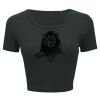 Ladies' Poly-Cotton Crop T-Shirt Thumbnail
