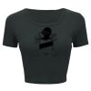 Ladies' Poly-Cotton Crop T-Shirt Thumbnail