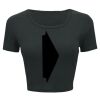 Ladies' Poly-Cotton Crop T-Shirt Thumbnail