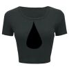 Ladies' Poly-Cotton Crop T-Shirt Thumbnail