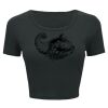 Ladies' Poly-Cotton Crop T-Shirt Thumbnail