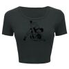 Ladies' Poly-Cotton Crop T-Shirt Thumbnail